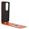 For vivo S19 5G Magnetic Vertical Flip Leather Phone Case(Brown)