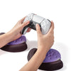 DEVASO 1pair Palm Memory Foam Hand Rest Pad Wrist Mat