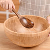 Non-Stick Pot Wood Spoon Teak Scoop Tableware Mixing Spoon