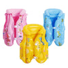 2 PCS PVC Children Inflatable Swimwear Children Life Jacket, Colour: L (Blue)