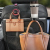 3 In 1 Car Seat Back Hanger for Cup and Phone Vehicle Seat Headrest Hooks(Beige)