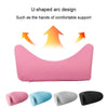 Car U-shaped Neck Pillow Soft Headrest Children Car Seat Side Sleeping Pillow(Sky Blue)