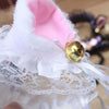 Cute Lace Cat Ears Headband Women Hair Accessory(White)