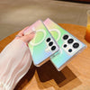 For Samsung Galaxy S24 FE 5G Gradient Color MagSafe Airbag Full Coverage Phone Case(Rainbow)