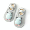 Baby Socks Cartoon Doll Anti-Slip Baby Floor Socks, Toyan Socks: M 1-3 Years Old(Gray Small Monster)