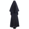 Halloween Costume Women Nun Missionary Cosplay Clothing, Size:M, Bust:100cm, Dress Length:141cm, Shoulder Width:39cm