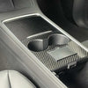 For Tesla Model 3 / Y Carbon Fiber Center Panel Protective Film Anti-Scratch Car Interior(Light)