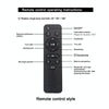20cm Remote Control Electric Turntable Live Shooting Rotating Display Stand(Black)