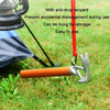 Outdoor Camping Multifunctional Tent Ground Nail Hammer(Silver)
