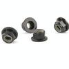 100 PCS iFlight M5 CW 6061 Aluminum Motor Screw Nuts Nylon Insert Self Lock Flange Nut for RC FPV Racing Drone Motor(Black)