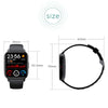 QS16Pro 1.83 inch Heart Rate / Blood Pressure Monitoring Waterproof Sports Smart Watch(White)