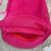 Inflatable Water Sofa Reclining Chair Floating Bed Foldable Hammock With Net(Rose Red)