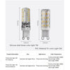 3W G9 LED Energy-saving Light Bulb Light Source(White Light)