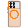 For Redmi K70 Pro Candy Magsafe PC Hybrid TPU Phone Case(Orange)