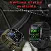 HAMTOD T3 1.95 inch Three Defenses Sport Smart Watch, Support BT Call / Sport Modes / Sleep / Heart Rate / Blood Oxygen / Blood Pressure Monitoring(Black)