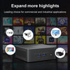 Ninkear N10 Windows 11 Bluetooth 4.2 Mini PC, 16GB+512GB, Intel Processor N100 Alder Lake-N(EU Plug)