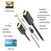 H147 180cm 4K 60Hz HDMI To DP Adapter With Power Supply HD Converter