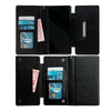 For Samsung Galaxy S25 Ultra 5G Multifunctional 7-Card Wallet Leather Phone Case(Black)