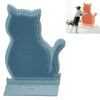 Cat Self Groomer Brush - Door Mount - Blue