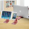 WQ-02 Foldable Creative Lazy Bracket Phone Holder (Black)