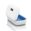 L11 Multi-function UVC Ultraviolet Mask Jewelry Toothbrush Mobile Phone Sterilization Box(Blue White)