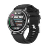 CF85 1.32 inch Silicone Watchband Color Screen Smart Watch(Black)
