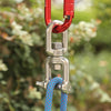 M10 OX Type  304 Stainless Steel 360 Degree Rotating 8-Shaped Chain Snap Ring Connecting Hook Swivel
