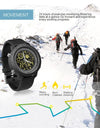 NX02 Sport Smartwatch IP67 Waterproof Support Tracker Calories Pedometer Smartwatch Stopwatch Call SMS Reminder(black)