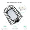 100W LED Garage Light Factory Warehouse Folding Four-Leaf Lamp(Cold White Light)