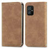 For Asus Zenfone 8 ZS590KS Retro Skin Feel Business Magnetic Horizontal Flip Leather Case with Holder & Card Slots & Wallet & Photo Frame(Brown)