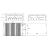 HYSTOU P09-6L Windows / Linux System Mini PC, Intel Celeron 3865U 2 Core 2 Threads up to 1.80GHz, Support mSATA, 4GB RAM DDR3 + 128GB SSD