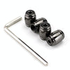 Automobile Valve Core Cap Tire Anti-deflation Valve Decoration(Titanium Black)