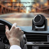 12V Winter Car-mounted Fast-heating Air Heater Window Glass Defogging Heater(White)
