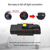 TYPE2-TYPE1 New Energy Vehicle Charging Station Adapter(Black)