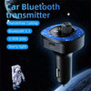 C41 Star Light Car Charger ABS Adapter FM Transmitter Bluetooth Hands-free Call MP3 Music Player