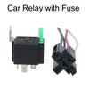 5 Sets JD2912 4 Pin Car Relay With Fuse, Rated voltage: 24V
