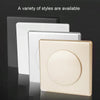 Square Air Conditioning Hole Decoration Cover Wall Hole Plug, Style: Split 5cm White