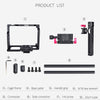 YELANGU C8 YLG0910 Handle Video Camera Cage Stabilizer(Black)