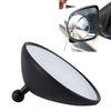 3R-098 Car Blind Spot Rear View Wide Angle Mirror, Diameter: 9.8cm(Black)