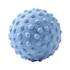 TPR Solid Bump Fascia Ball Foot Reflexology Yoga Massage Ball(Light Blue)
