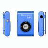 C26 IPX8 Waterproof Swimming Diving Sports MP3 Music Player with Clip & Earphone, Support FM, Memory:4GB(Blue)