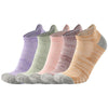 Thick Towel Bottom Non-Slip Sports Socks, Size: Free Size(Light Purple)