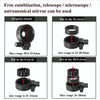 Eyeskey Telescope Phone Holder Camera Holder Telescope Universal Astronomical Mirror Phone Clip, Shape: CM-8M / S(Black)