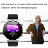 ME88 1.32 Inch Heart Rate Sleep Monitoring Smart Watch(Black Leather)