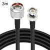 3m RG8X Coax Cable N Male to BNC Male 50 Ohm