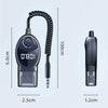 W8 With Telescopic Cable Car Audio Adapter Bluetooth Receiver FM Transmitter