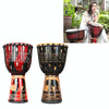 Painted African Drum Children Kindergarten Percussion Instruments Sheepskin Tambourine, Random Delivery, Size:Standard 8 In