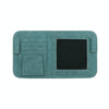 Car Sun Visor Bill Holder Glasses Clip Storage Bag(Blue)