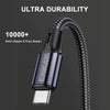 ENKAY PD 20W 3A USB-C / Type-C to 8 Pin Elbow Fast Charging Nylon Braided Data Cable, Length:2m(Green)