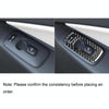 Car Carbon Fiber Window Lift B Decorative Sticker for Volvo XC90 2008-2014, Left Drive